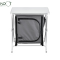 2022 New Trending Aluminum Camping cupboard,folding kitchen cabinet table for Picnic BBQ Cooking